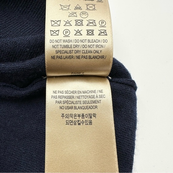 Burberry Merino Wool Elbow Patch Crewneck Sweater - Picture 15 of 16